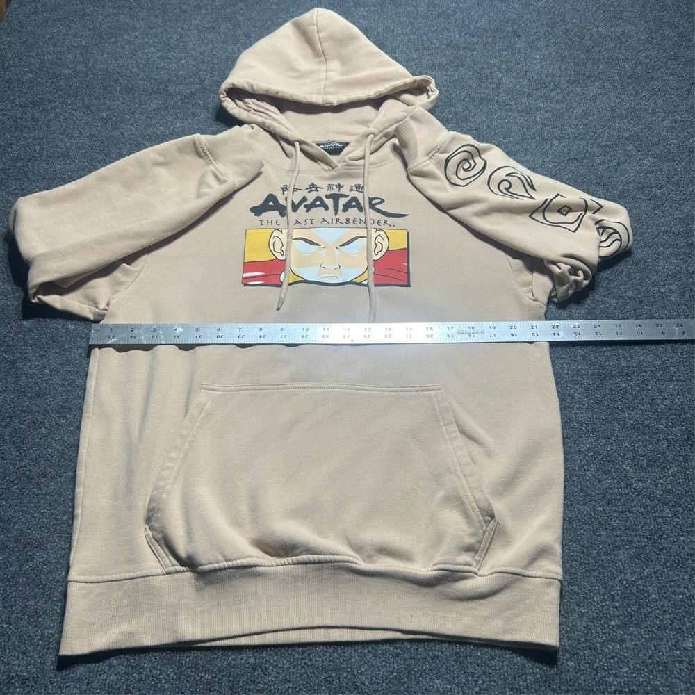 Avatar: The Last Airbender Beige Hoodie Size Large - Picture 4 of 6